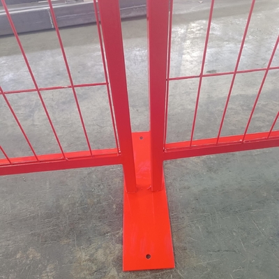 Construction Site Canada Temporary Fence / Fencing Outdoor Heat Treated