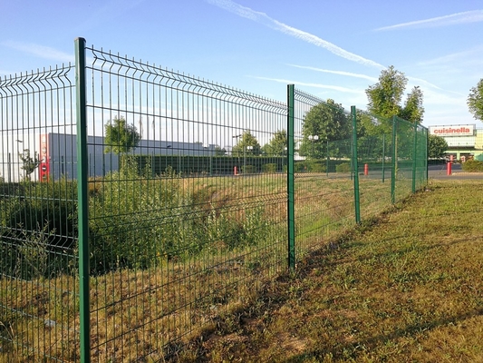 High Security 3d Curved Garden Farm V Mesh Security Fencing For Perimeter