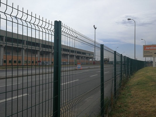 High Security 3d Curved Garden Farm V Mesh Security Fencing For Perimeter