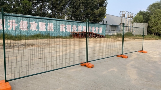 Australian Outdoor Removable Iron Steel Wire Temporary Fencing Panels Security Building Construction Event Cloture Temp Site