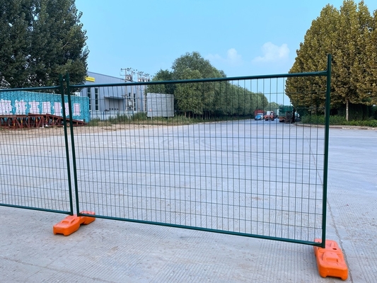 Australian Outdoor Removable Iron Steel Wire Temporary Fencing Panels Security Building Construction Event Cloture Temp Site