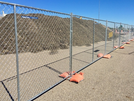 Australian Outdoor Removable Iron Steel Wire Temporary Fencing Panels Security Building Construction Event Cloture Temp Site