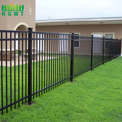 High Class Modern Ornamental Wrought Iron Gate And Fence