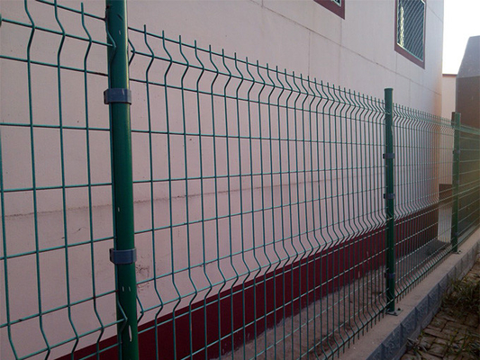 3d Vertical Strip Fence Panels Pvc Rigid Privacy 3d Wire Mesh Fence Flange