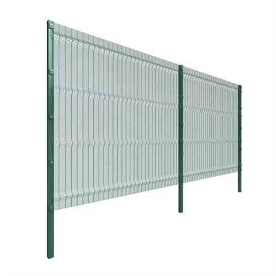 Square Post 1.8m Anti-Climb 358 Security Fencing Galvanized Powder Coated Steel And PVC For Farm Residential