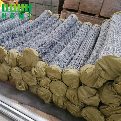 Chain Link Fence Panels With Easy Installation And Galvanized Coating