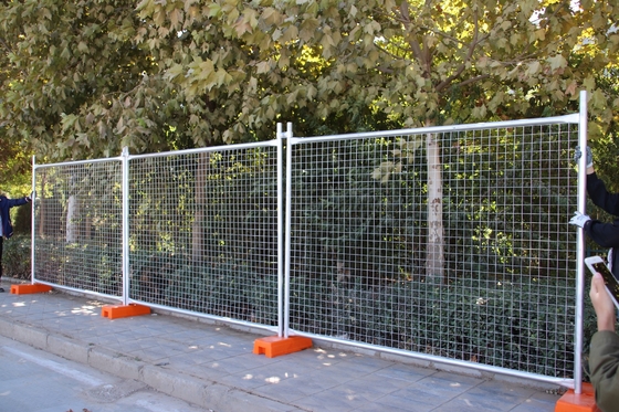 Australian Standard Temporary Fence 1.8M*2.2M With Bracket Removable Wire Mesh Fence