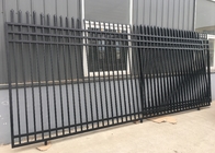 Wrought Iron ISO9001 L2400mm Sustainable Wrought Iron Steel Fence