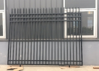 Wrought Iron ISO9001 L2400mm Sustainable Wrought Iron Steel Fence