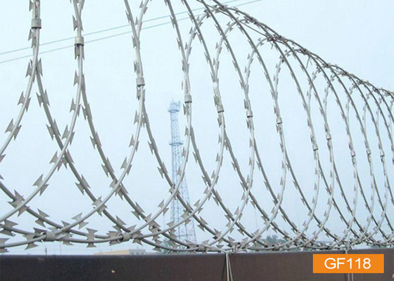 Industry Grade Galvanized Razor Barbed Wire 2.5mm