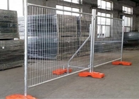 OHSAS 60*60mm Temporary Safety Fencing 40-60g/M2 Zinc Coating