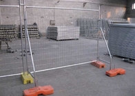 OHSAS Temporary Security Fence 2.1*2.4m 6 Gauge Chain Link Fence