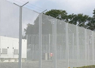3.0m Height Anti Climb Security Fencing Hot Dip Galvanized Steel 4.5mm For Jail