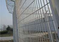 Buckle Post 2.5M Anti Climb Security Fencing Highway Prison Mesh 358