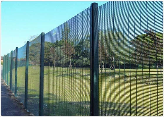 OHSAS Powder coating Anti Climb Anti Cut Fence 358 Security Mesh