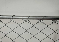 PVC Coated 100x100mm Portable Chain Link Fence 12ft Temporary Site Fence