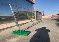 Pre Galvanized H2.1m Temporary Security Fence ISO14001 Approval