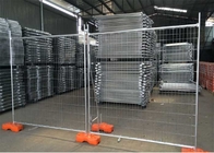 Electric Galvanized Temporary Security Fence 3.2mm Wire Perimeter Patrol Fence