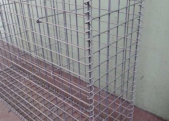 H6m Pvc Coated Gabion Wire Mesh Gabion Stone Wall Fence