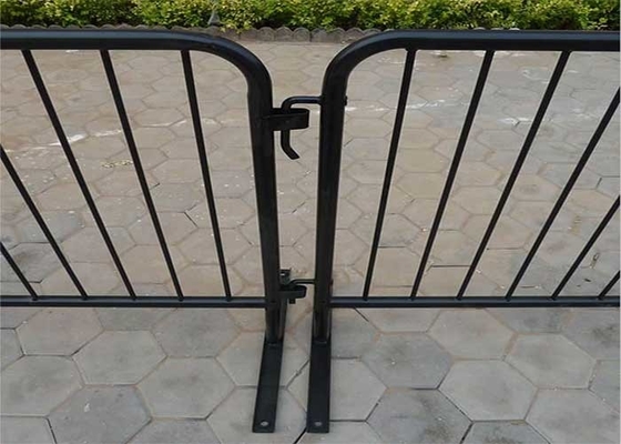 H1.5m H1.35m Metal Crowd Control Barriers Detached Flat Feet