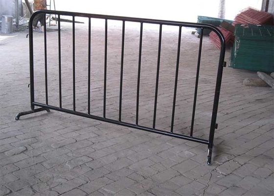 OHSAS 1500mm Portable Crowd Control Barriers Galvanised Pedestrian Barriers