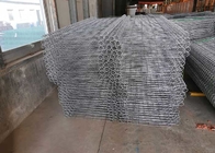 ISO SGS Double Circle 50x200mm Welded Wire Mesh Fence