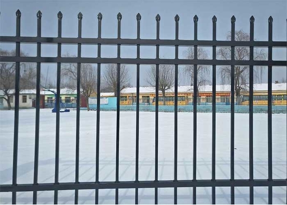 Spear Top Tubular Steel Fence