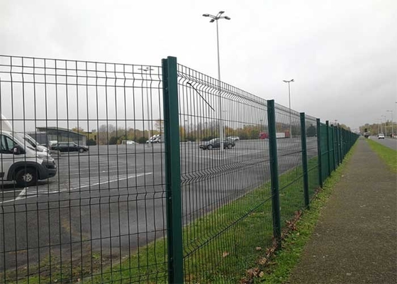 ISO9001 High 2230mm Anti Scaling Fence I Type Post Anti Climb Mesh Fence