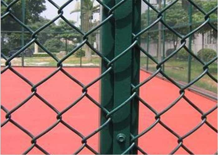 Pvc Coated Green Color Playground Q195 Chain Wire Mesh Fencing