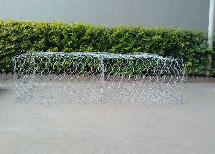 PVC Coated Gabion Box Flood Control Galvanized Gabion Baskets