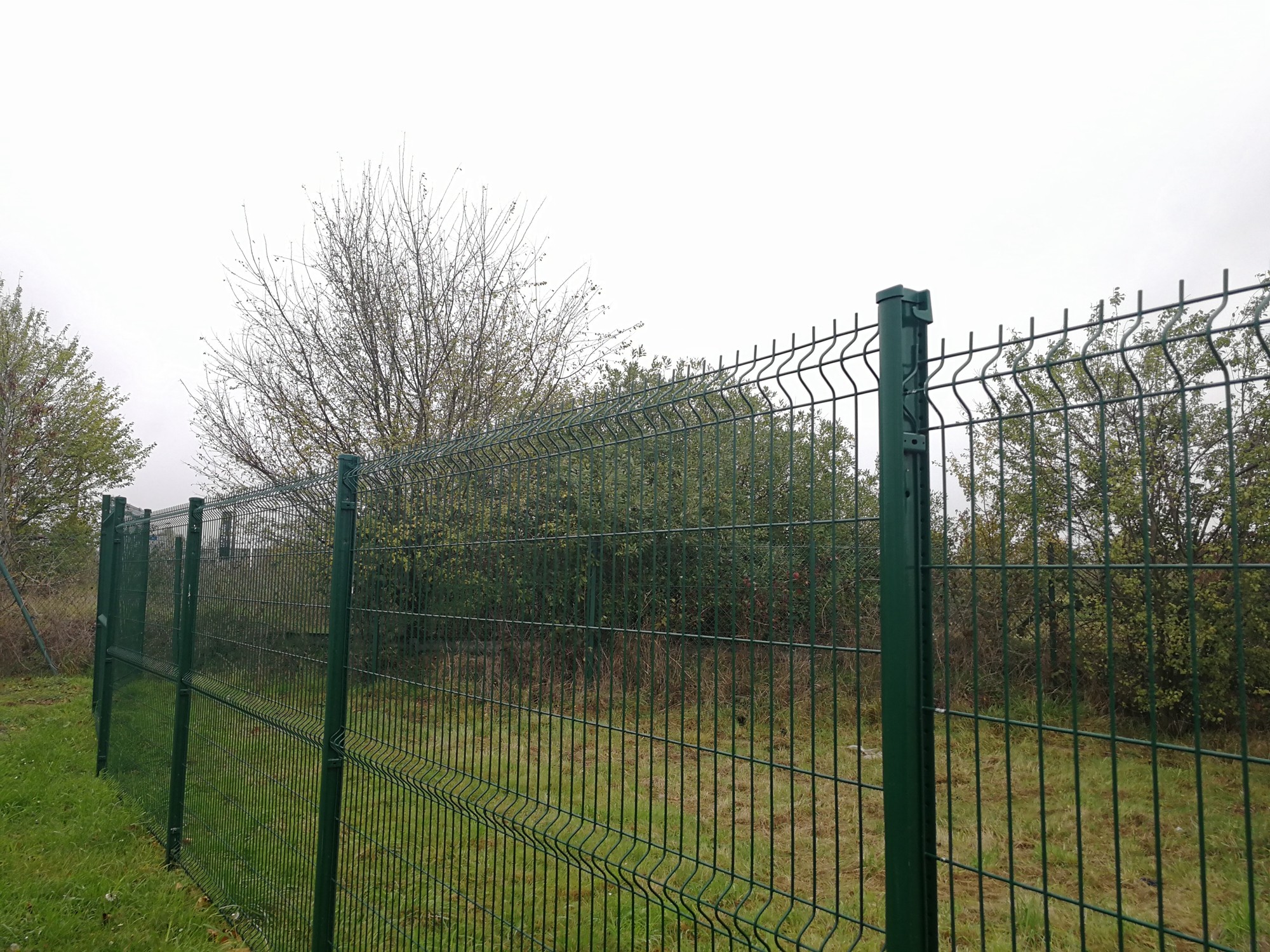 Curved 3d Wire Mesh Galvanized Plastic Coated Mesh Fencing 2500mm