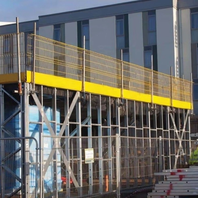 Toe Board Edge Protection Barrier Polyester Powder Coating