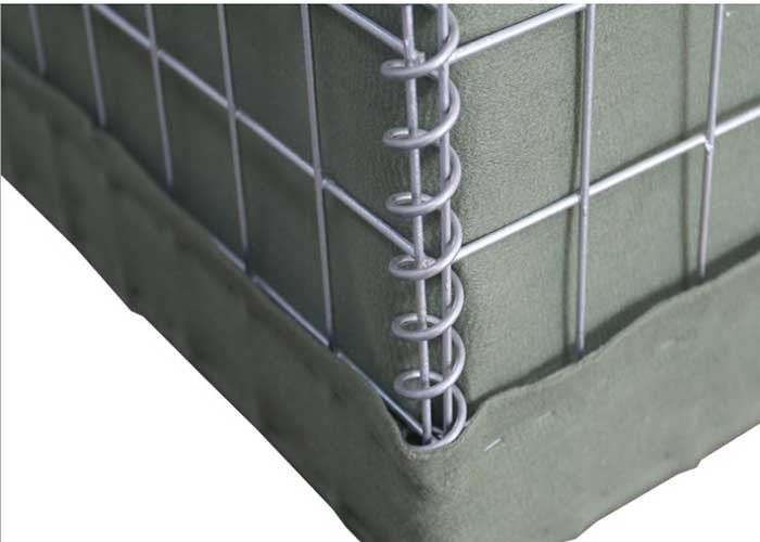 Steel HESCO Flood Barriers Mil 12B/12G Rectangle Hesco Containers