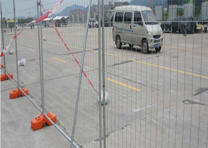 Galvanized 40g/M2 Temporary Security Fence Outdoor Temporary Fencing
