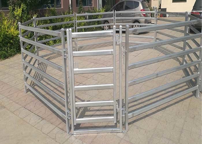 Carbon Steel H1.8m Metal Corral Fence Livestock Fence Panels