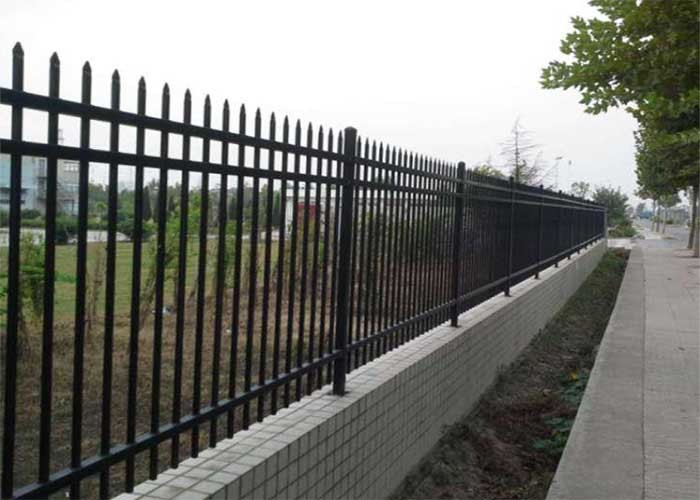 Galvanization Steel Picket Fence 1800*2400mm Rot Proof