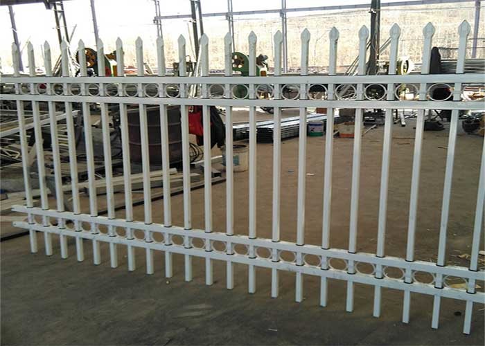 Picket Tubular Steel Fence