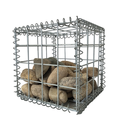 1x1x1m Galvanized Welded Gabion Box PE Coated