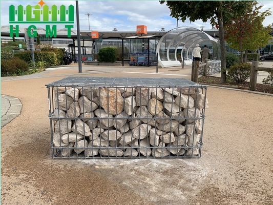 Galvanized Metal 1m Gabion Wire Mesh Welded