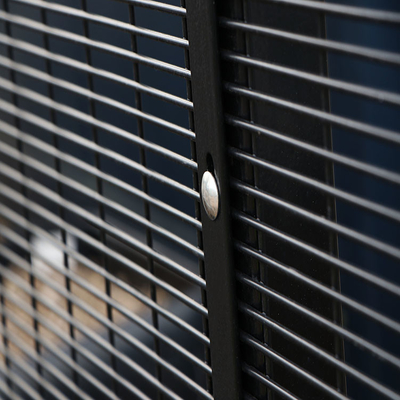 Galvanized Security Metal Anti Climb Iron 358 Fence Panel Customized