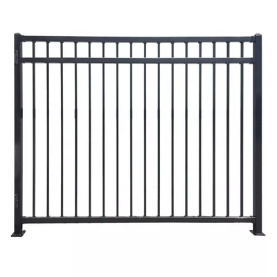 Steel Tubular Galvanized Wrought Iron Fence For Garden