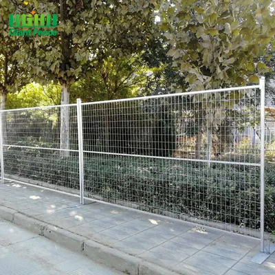 Security Hot Dipped Galvanized Temporary FenceCanada Standard Temporary