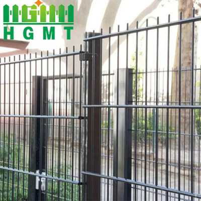 1.8m Height 6/8/6 & 6/5/6 Green Pvc Coated Wire Fencing 75X150mm