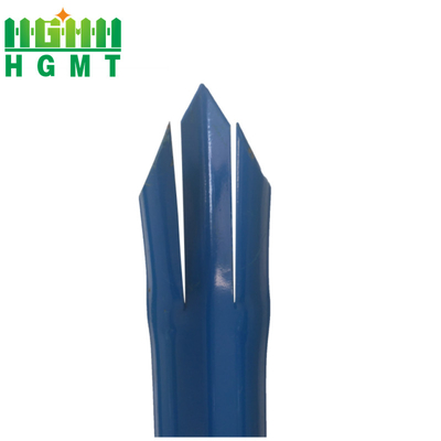 Steel 3.6m High W Section Palisade Fence Powder Coated Pvc Coating
