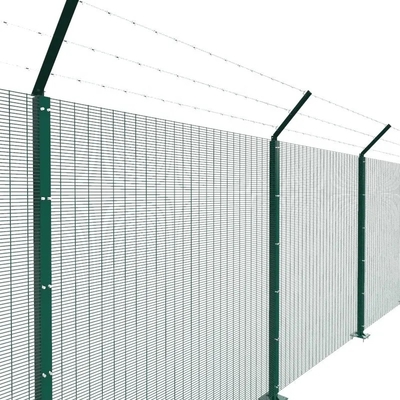 Factory Direct Sales and Cheap Clear View Trellis Spikes Security 358 Anti Climb Fence