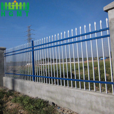 Factory Supply New Design Yard Decorative Pool Black PVC Coated Steel Tubular Fence