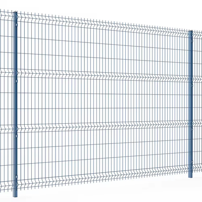 Easily Assembled Waterproof 3D Welded Curvy Wire Mesh Metal Panels Garden Farm Security Fencing