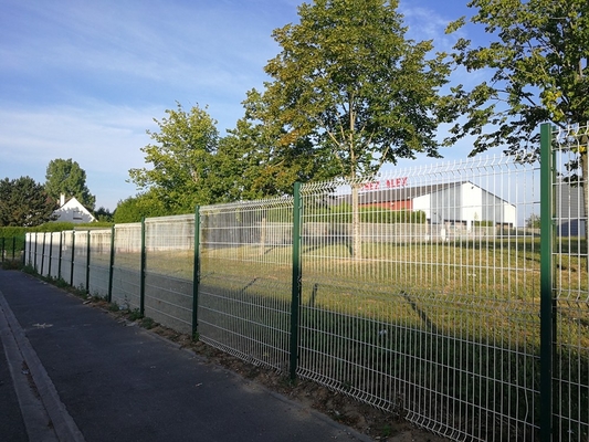 High Security 3d Curved Garden Farm V Mesh Security Fencing For Perimeter