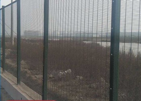 Clearvu 4.0m Security Steel Fence Anti Climb 2.0m Height