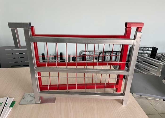 1.2mm W10.5ft Temporary Security Fence OHSAS Hot Dip Galvanized Fence